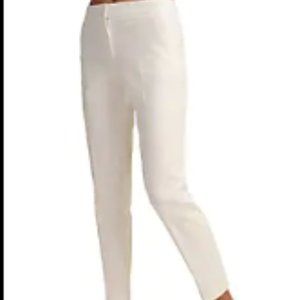Trina Turk AUBREE 2 Pant, White-Wash (cream) Size 4 USA made